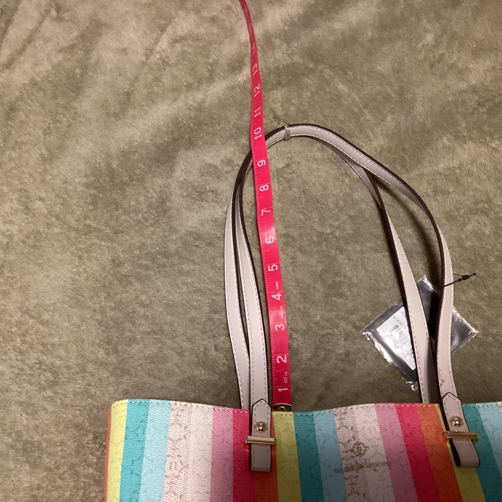 Nanette Lepore Multicolor Striped Shoulder Bag - Picture 10 of 16